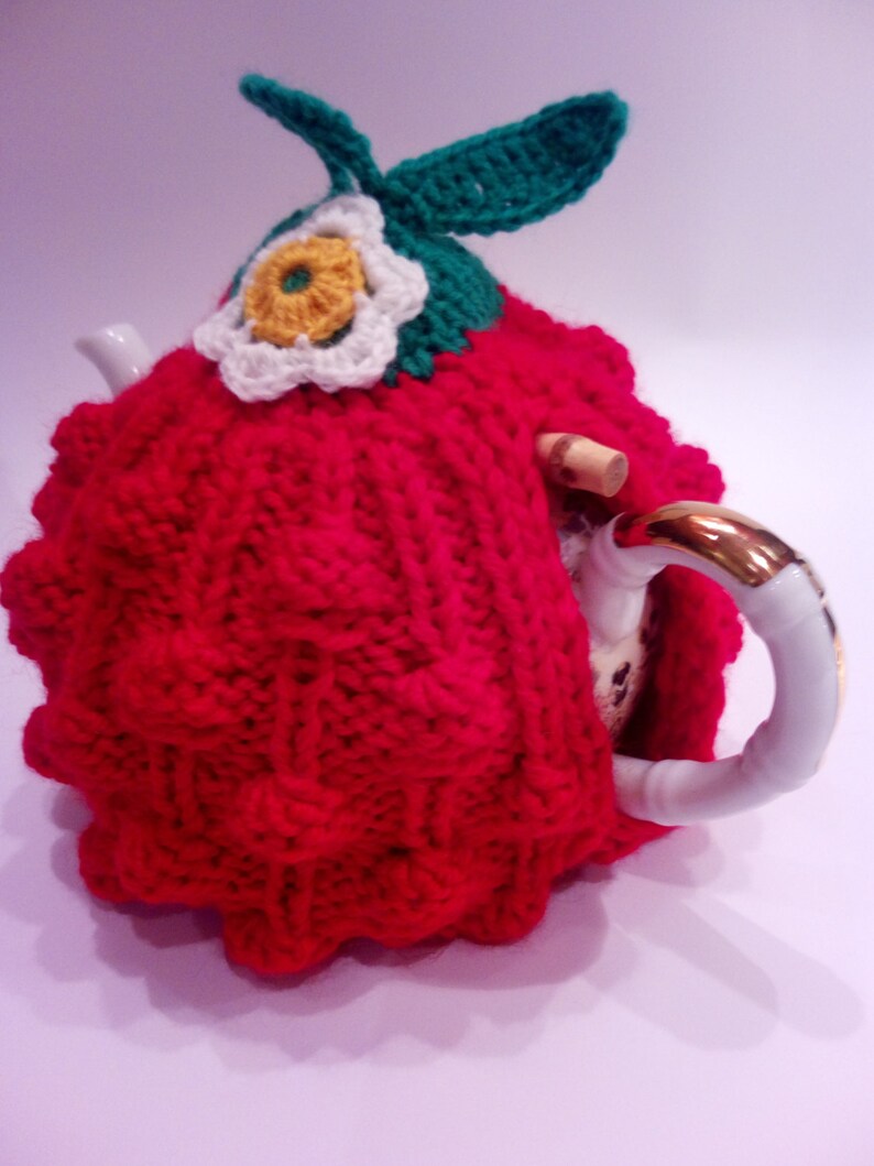 Teapot Cozy teapot warmer Hand Knit. Tea Lover Gift Idea For Etsy
