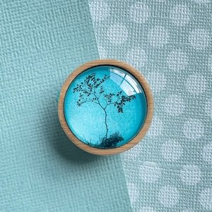 Tree Brooch - Sustainable Jewelry - Groomsman Pin - Australian Wedding Idea