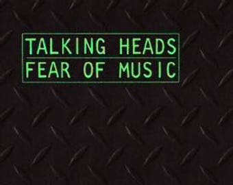 Vintage VinylTalking Heads - Fear Of Music 70's New Wave 1st Press Vinyl LP