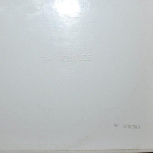 RARE Vintage Vinyl The Beatles - The White Album 60's Numbered 1st US Press 2 X  LP Record + Poster + Photos