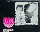 RARE David Bowie - RCA College Radio Series Vol. I 80 39 s Rock Broadcast Promo Vinyl LP