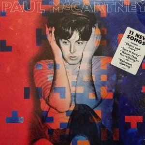 Vintage Vinyl Paul McCartney – Tug Of War 80&#39;s  Rock Pop Beatles Record