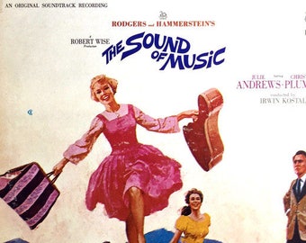Vintage Vinyl The Sound Of Music -60&#39;s  Movie Musical Soundtrack 1st Press Vinyl LP