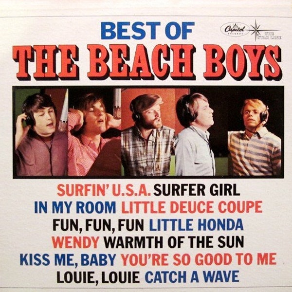 Vintage Vinyl The Beach Boys –Best Of The Beach Boys - Vol. 1 Original Press 60's Surf Pop Rock Brian Wilson LP Record