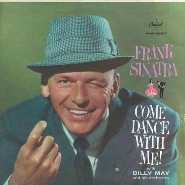 Vintage VinylFrank Sinatra - Come Dance With Me!  50's Swing Ballad Jazz Big Band Vinyl LP First Press