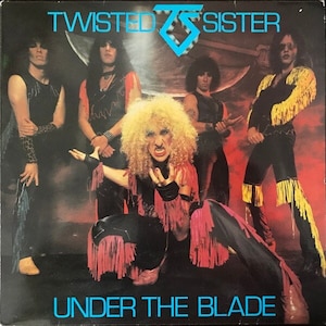 Vintage Vinyl Twisted Sister - Under The Blade 80&#39;s Heavy Metal Dee Snyder Rock 1st Press Record