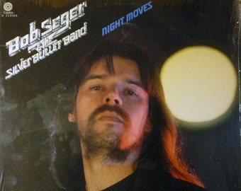 Vintage Vinyl Bob Seger & The Silver Bullet Band - Night Moves 70's Classic Soft Rock 1st Press Rekord