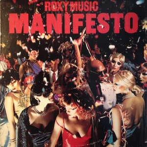 Vintage Vinyl Roxy Music - Manifesto 70&#39;s  Bryan Ferry Electronic Art Rock Synth-pop New Wave  LP Record