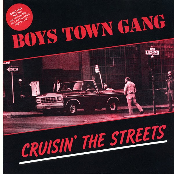 Vintage Vinyl Boys Town Gang - Cruisin' The Streets '80s LGBQ Gay Drag Culture Disco  Record