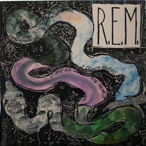 Vintage Vinyl R.E.M. -  Reckoning  80&#39;s Indie Alternative Rock 1st Press           Record