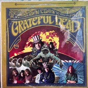 Vintage Vinyl Grateful Dead - Grateful Dead 60&#39;s Folk Country Rock 70&#39;s Debut Record