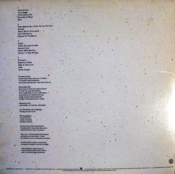 Fleetwood Mac – Original “Tusk” Album Cover Artwork