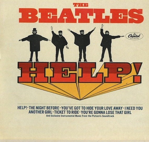【LP】「HELP !」 初版オデオン帯　赤盤　ポートレート付　ビートルズ BEATLES / Help! (LP) / Odeon | WAXPEND RECORDS