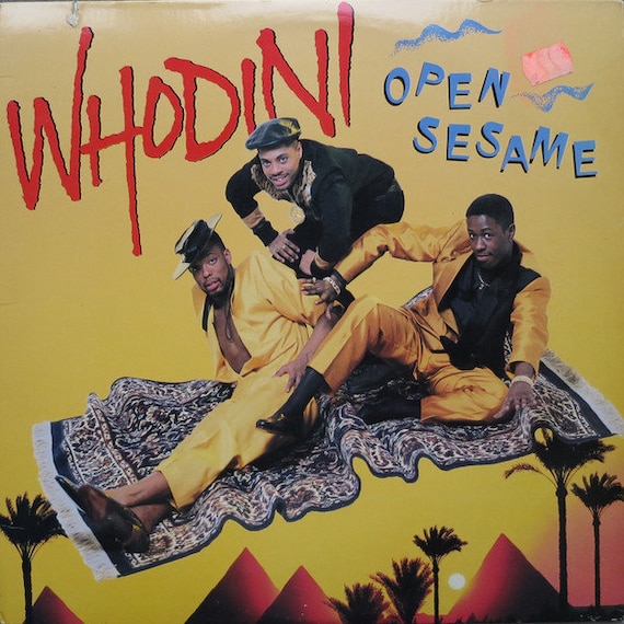 Vinile vintage Whodini Open Sesame 80's Hip Hop Rap MTV Electro Record -   Italia