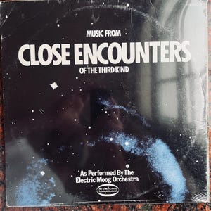 John Williams/The Electric Moog Orchestra - Music From Close Encounters Of The Third Kind 70&#39;s Ambient Electronic Movie Soundtrack Vinyl LP
