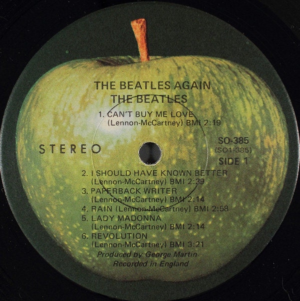 The Beatles - Hey Jude (the Beatles Again) 70's Classic Rock First