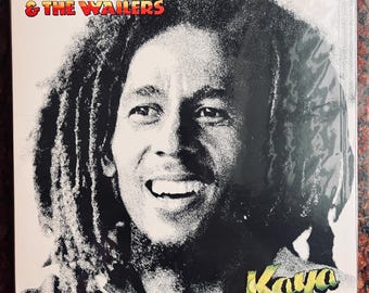 Vintage Vinyl Bob Marley & The Wailers-  Kaya70's Roots Reggae  LP Record