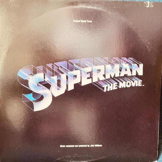 レコード セット ヴィンテージ ビニール ジョン・ウィリアムズ – スーパーマン ザ