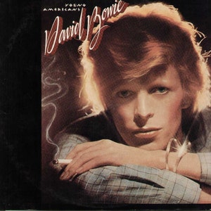 Vintage Vinyl David Bowie- Young Americans 70&#39;s FIrst Press LP  Record