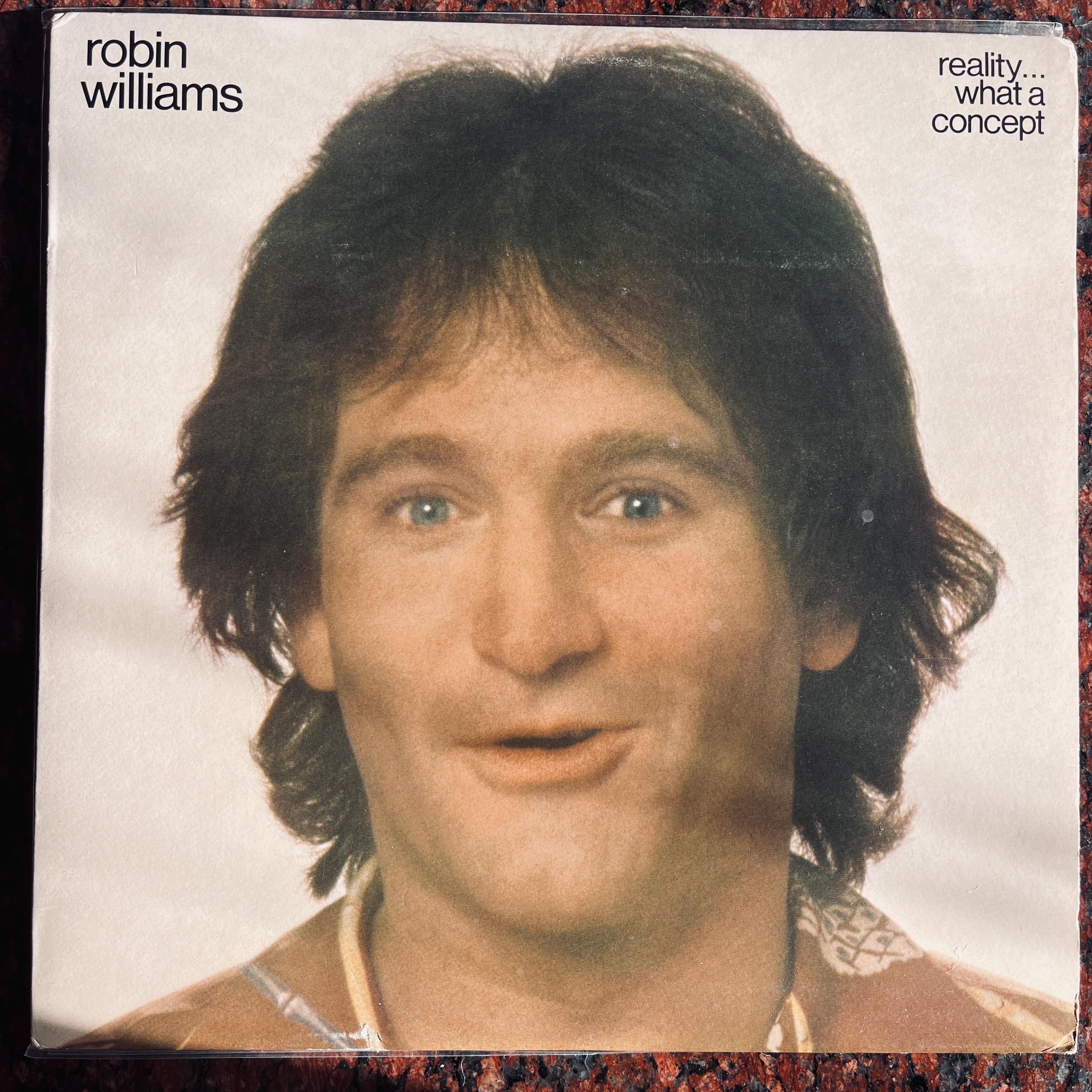 Vintage Vinyl Robin Williams - Reality... What A Concept 70's Comedy RARE Promo Radio Version Record