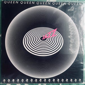 Vintage Vinyl Queen - Disco LP de primera prensa de rock de Jazz de los años 70
