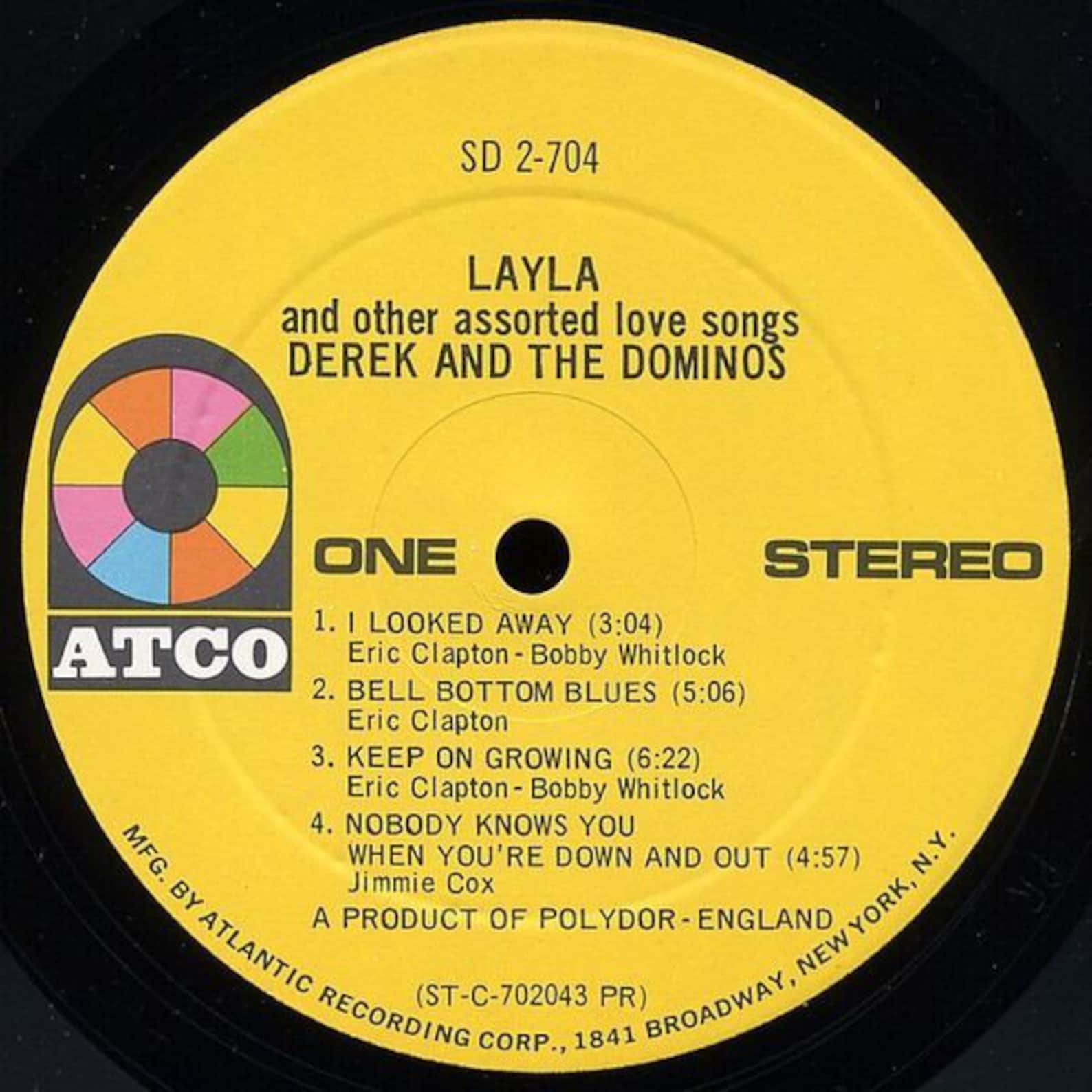 Derek and the Dominos Layla and Other Assorted Love Songs Etsy