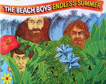 Vintage Vinyl The Beach Boys – Endless Summer 60's Pop Surf Rock 2X  LP Record Set