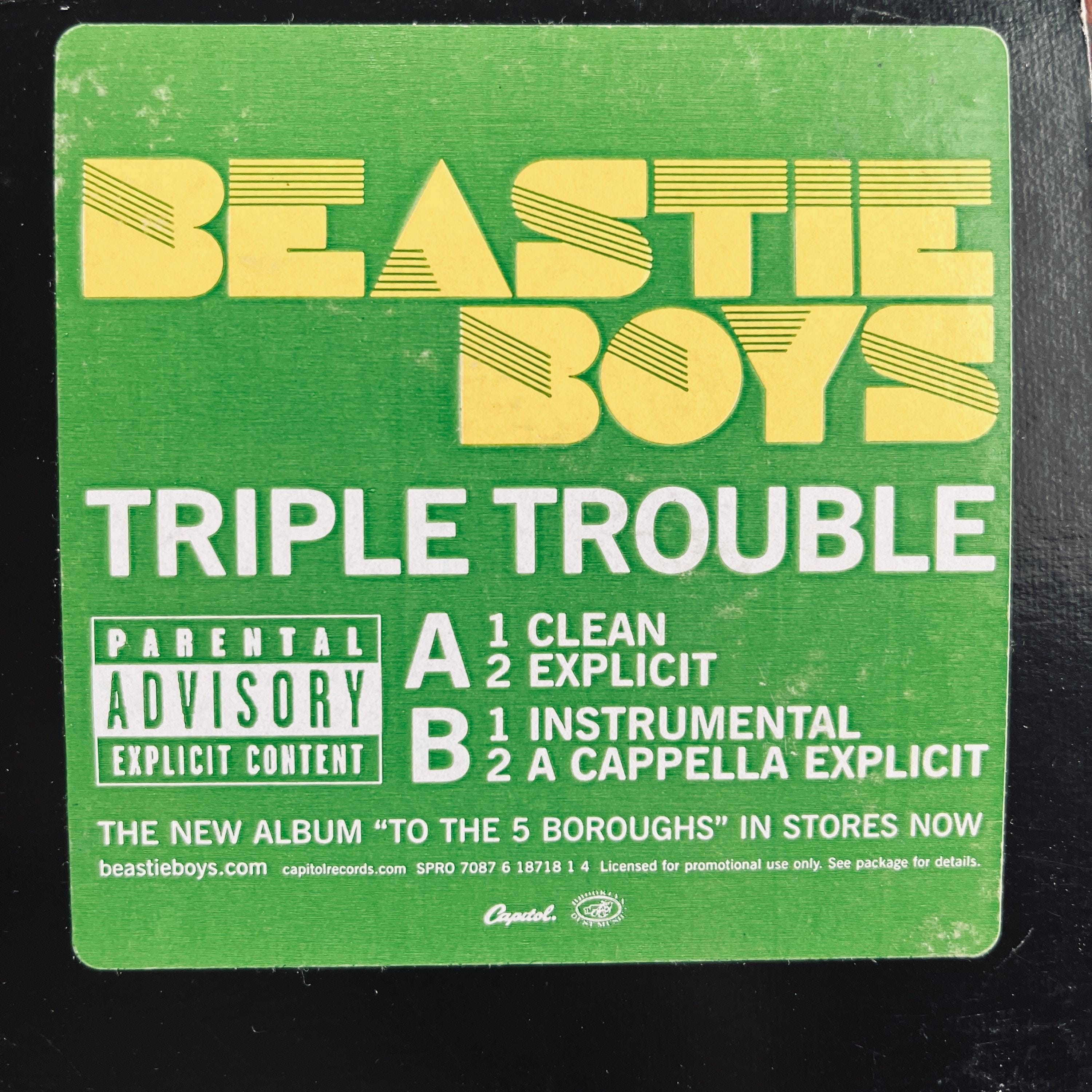 Beastie Boys - Triple Trouble 2004 Hip Hop Jazz Thrash PROMO
