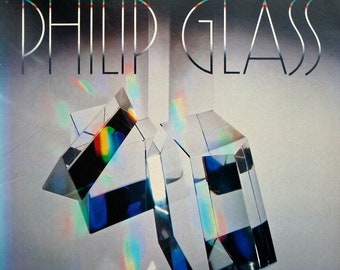 Vintage Vinyl Philip Glass  –  Glassworks 80's Contemporary Classical Minimal LP Record