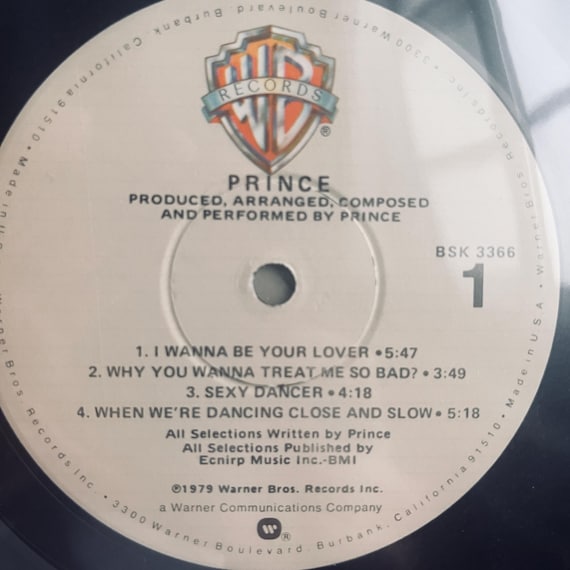 ☆Prince☆ R&B Soul Funk rock Vintage Vintage Vinyl Prince - Prince 70's Debut Self Titled Rock