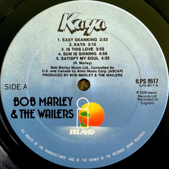 ヴィンテージ ビニール ボブ マーリー & ザ ウェイラーズ - Kaya70