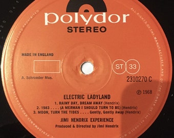 The Jimi Hendrix Experience - Electric Ladyland UK Press Banned