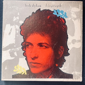 Vintage Vinyl Bob Dylan – Biograph Folk Classic Rock  5X LP Record  Box Set
