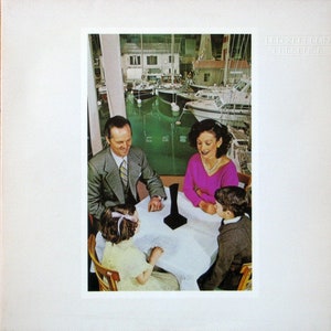 Vintage Vinyl Led Zeppelin – Prescence 70s Cassic Rock 1st Press Record