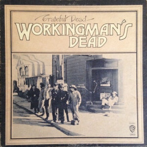 Vintage Vinyl Grateful Dead – Workingman&#39;s Dead 70&#39;s Country Rock Jam Band 1st Press Record
