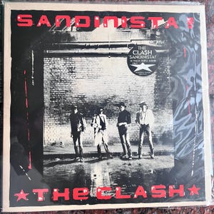 The Clash -  Sandinista! Original 80&#39;s Rock, Punk, Reggae 3XLP First UK Press Vinyl Record Set
