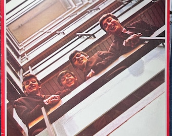 ビートルズ 1962-1966 レッドビニールレコード：EMIフランス限定版（1