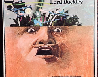 Vintage Vinyl Lord Buckley – A Most Immaculately Hip Aristocrat  60&#39;s Monolog Spoken Word Comedy LP Record