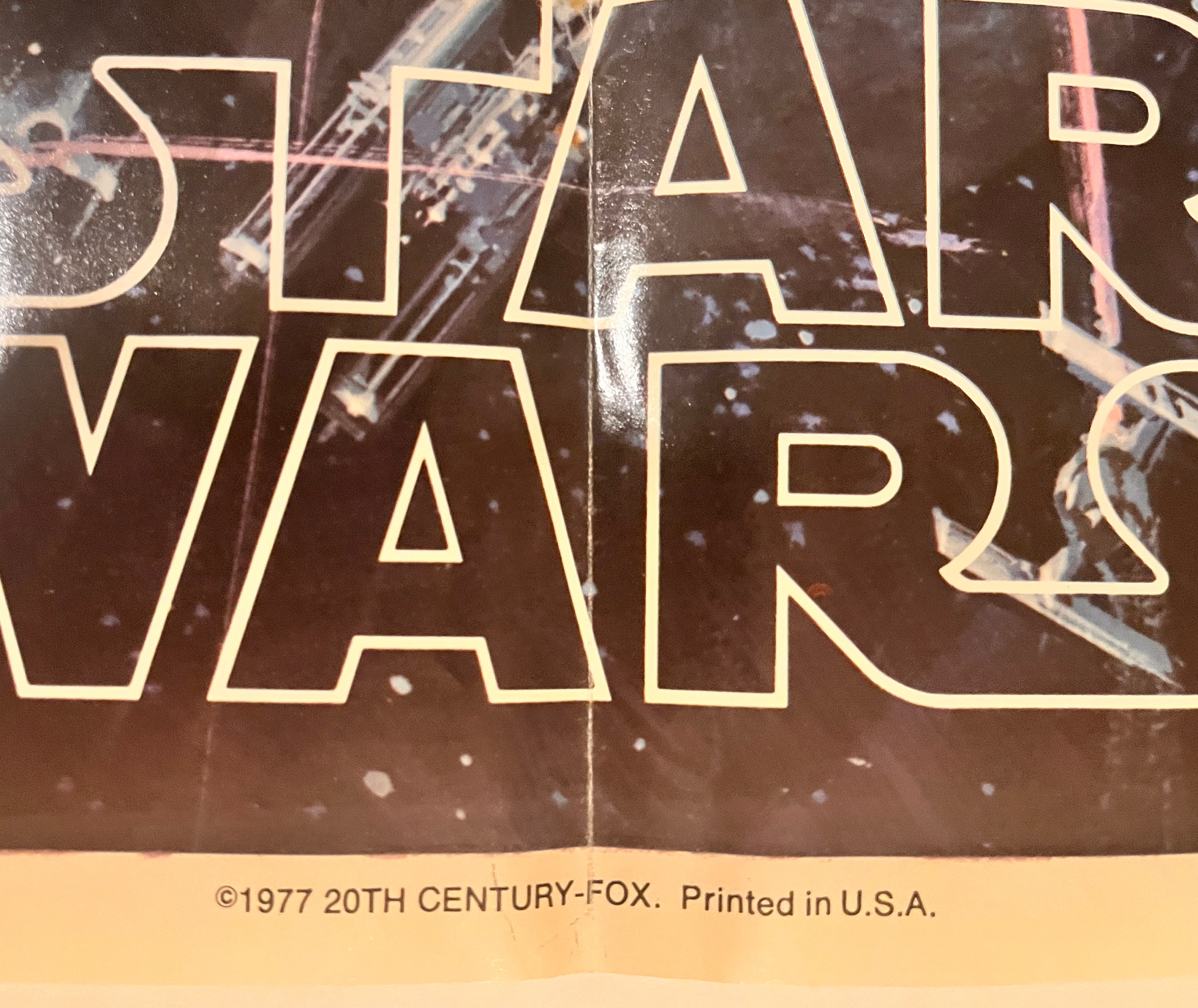 希少なスターウォーズ - ヴィンテージオリジナル 1977年 デススター SF