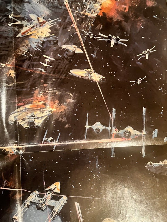 希少なスターウォーズ - ヴィンテージオリジナル 1977年 デススター SF