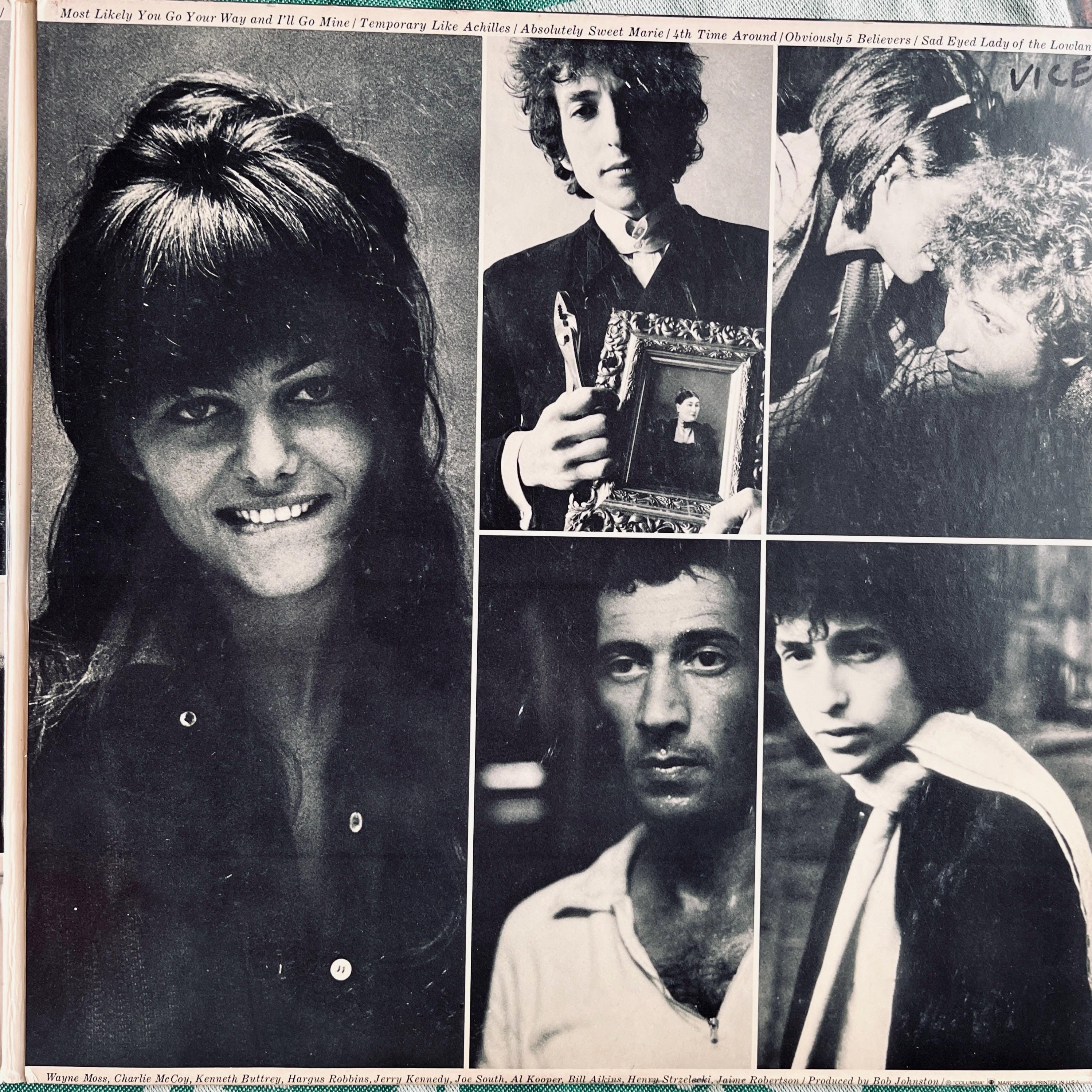 RARE Vintage Viny Bob Dylan - Blonde on Blonde 1st Press