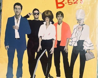 Vintage 1979 the B-52s Debut Self Titled Album Vinyl Record 70s