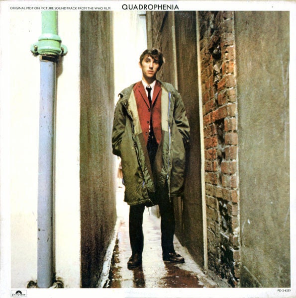 Vintage Vinyl The Who - Quadrophenia 70's Movie Soundtrack British Classic Rock Mod Concept Album Movie Soundtrack 2X LP Record Set