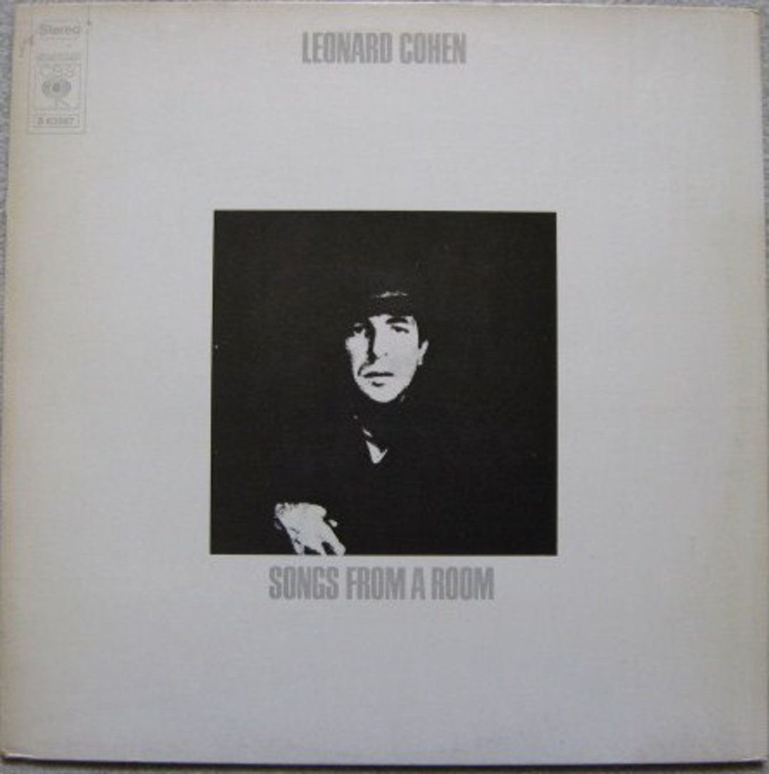 Leonard Cohen songs From A Room 60's Folk Pop Rock Ballad - Etsy