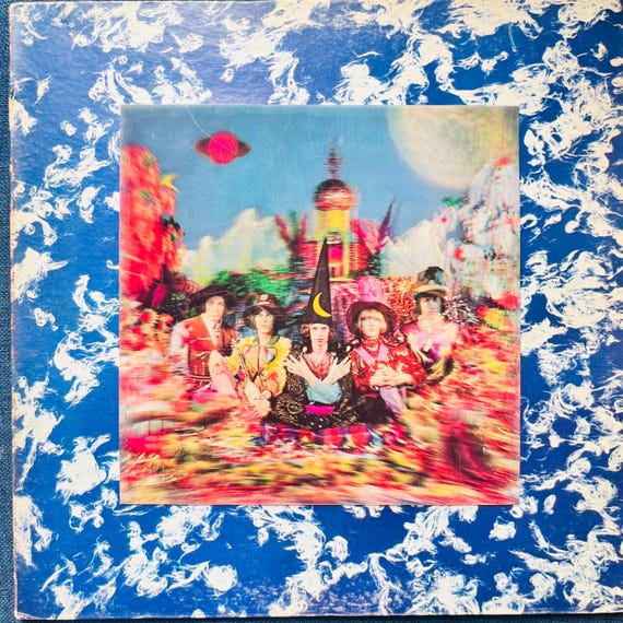 RARE Vintage Vinyl the Rolling Stones - Their Satanic Majesties