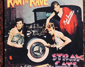 Stray Cats Rant N' Rave 1983 Vintage Cassette Tape Tested Working