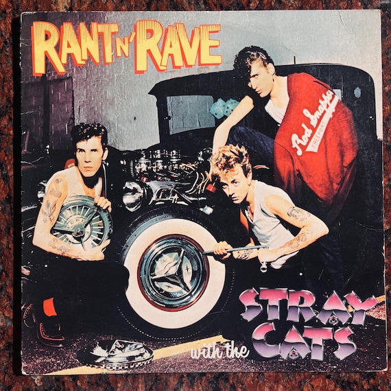 Vintage Vinyl Stray Cats – Rant N' Rave With the Stray Cats 80's