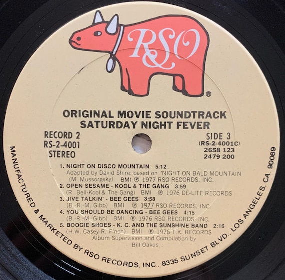 Vintage Vinyl Saturday Night Fever - 70's Movie Soundtrack Bee