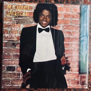 Vintage Vinyl Michael Jackson -Off The Wall 80&#39;s 1st Press Record