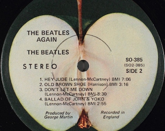 The Beatles - Hey Jude (the Beatles Again) 70's Classic Rock First